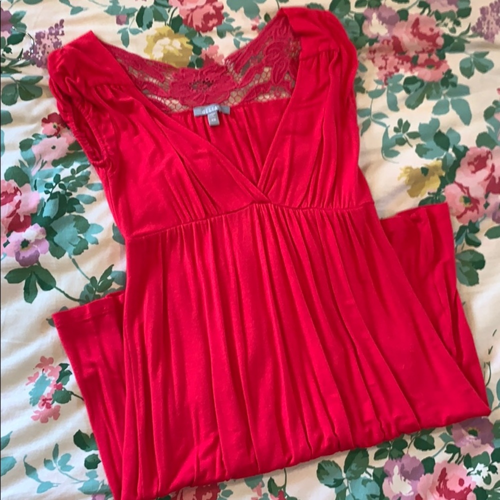 Delia’s Casual Red Lace Dress
